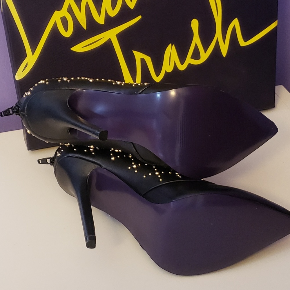 Diane Studded Booties in Black by Taylor Trash - Picture 7 of 8